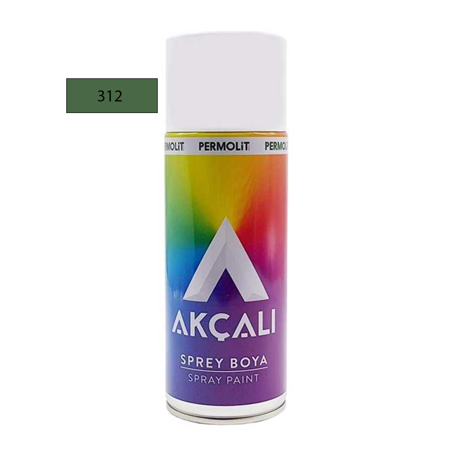 AKÇALI SPREY BOYA 312 NEFTI YESIL 400 ML