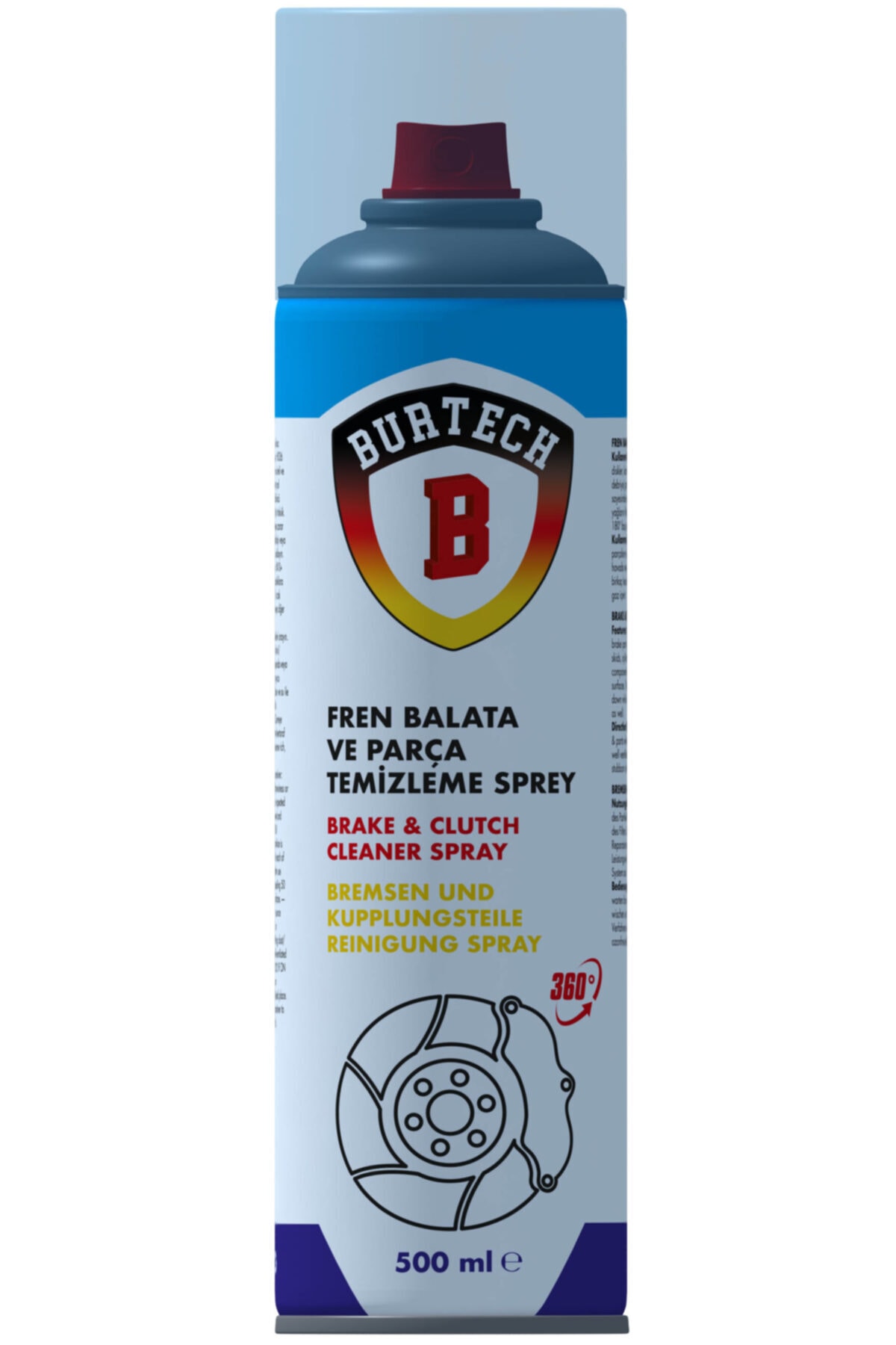 BURTECH FREN BALATA TEMIZLEME 500 ml.(IPALI)