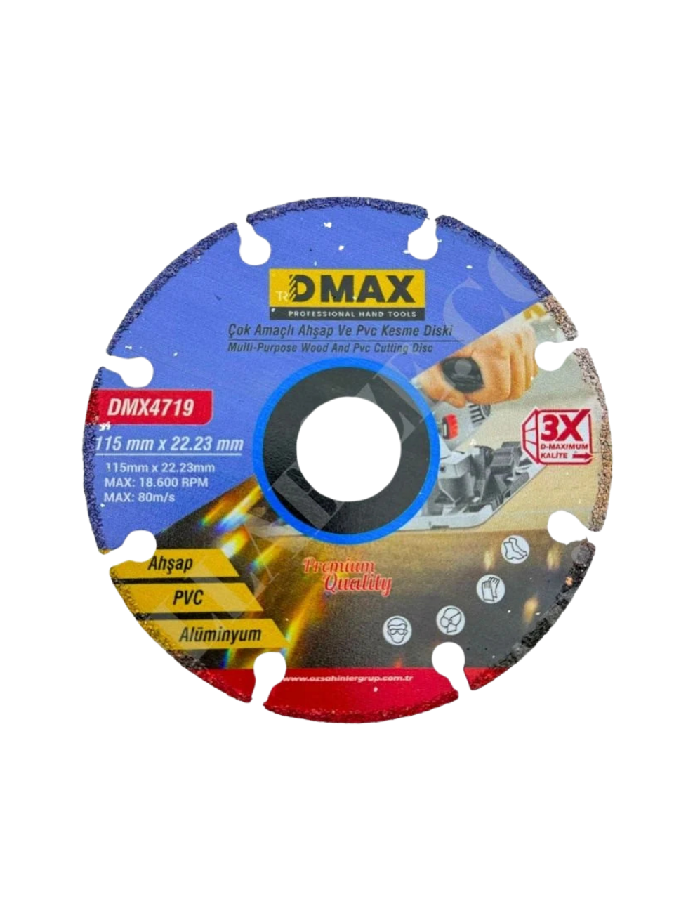 DMX4719 ÇOK AMAÇLI AHSAP - PVC - ALÜMINYUM KESME DISKI