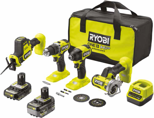 RYOBI RCK184A-2C42S 18V COMBO KIT IN2