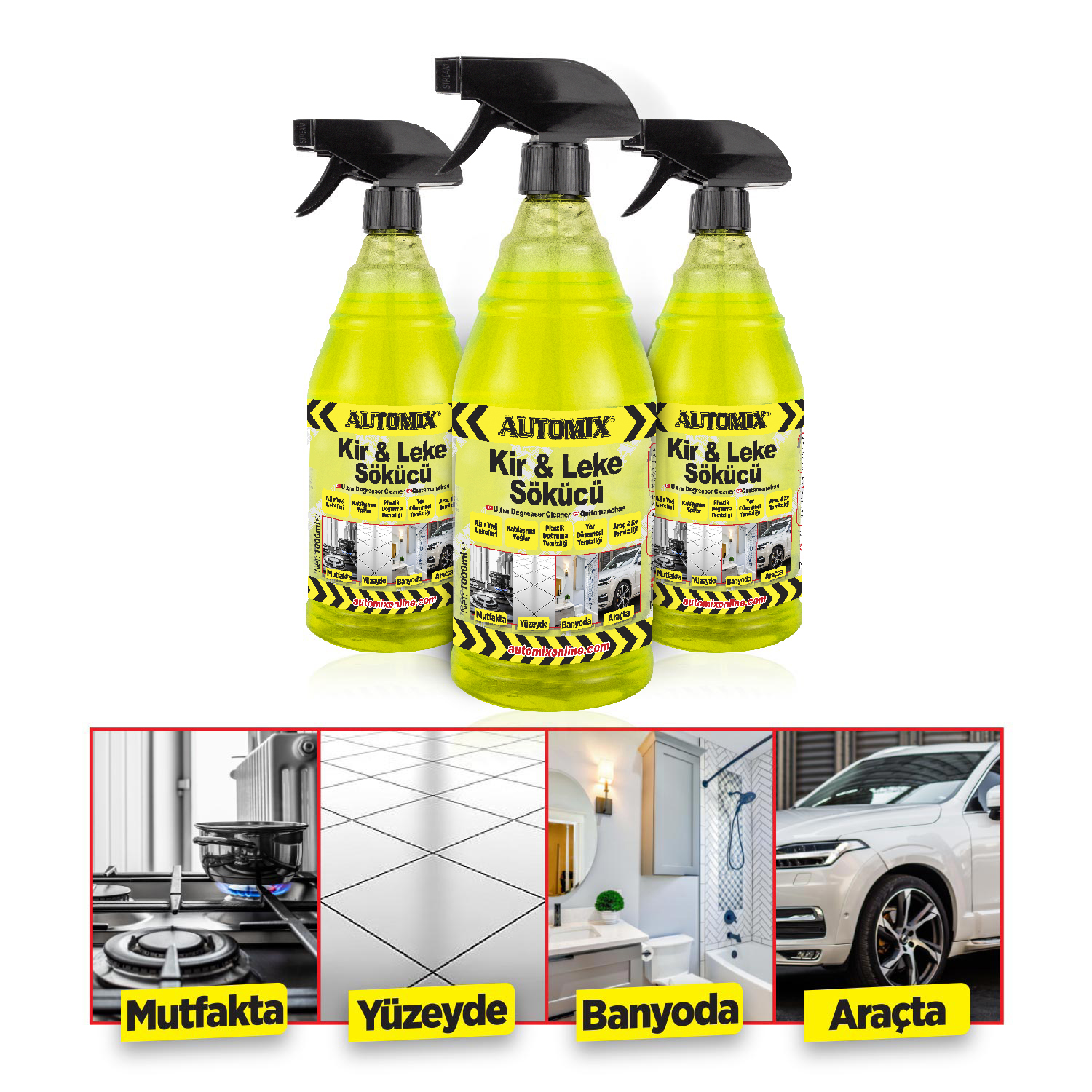 AUTOMIX KIR VE LEKE SÖKÜCÜ