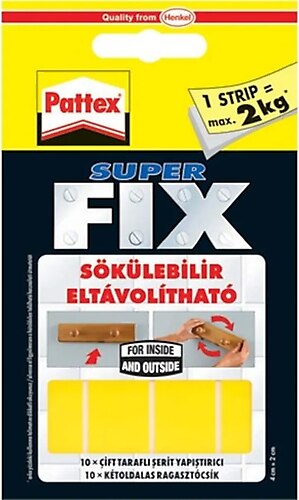 PATTEX SUPER FIX ÇIFT TARAFLI SERIT YAPISTIRICI