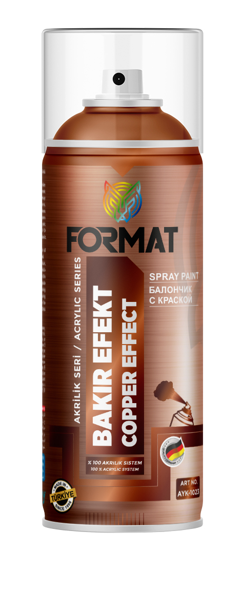 FORMAT BAKIR EFEKT SPREY BOYA 400 ML