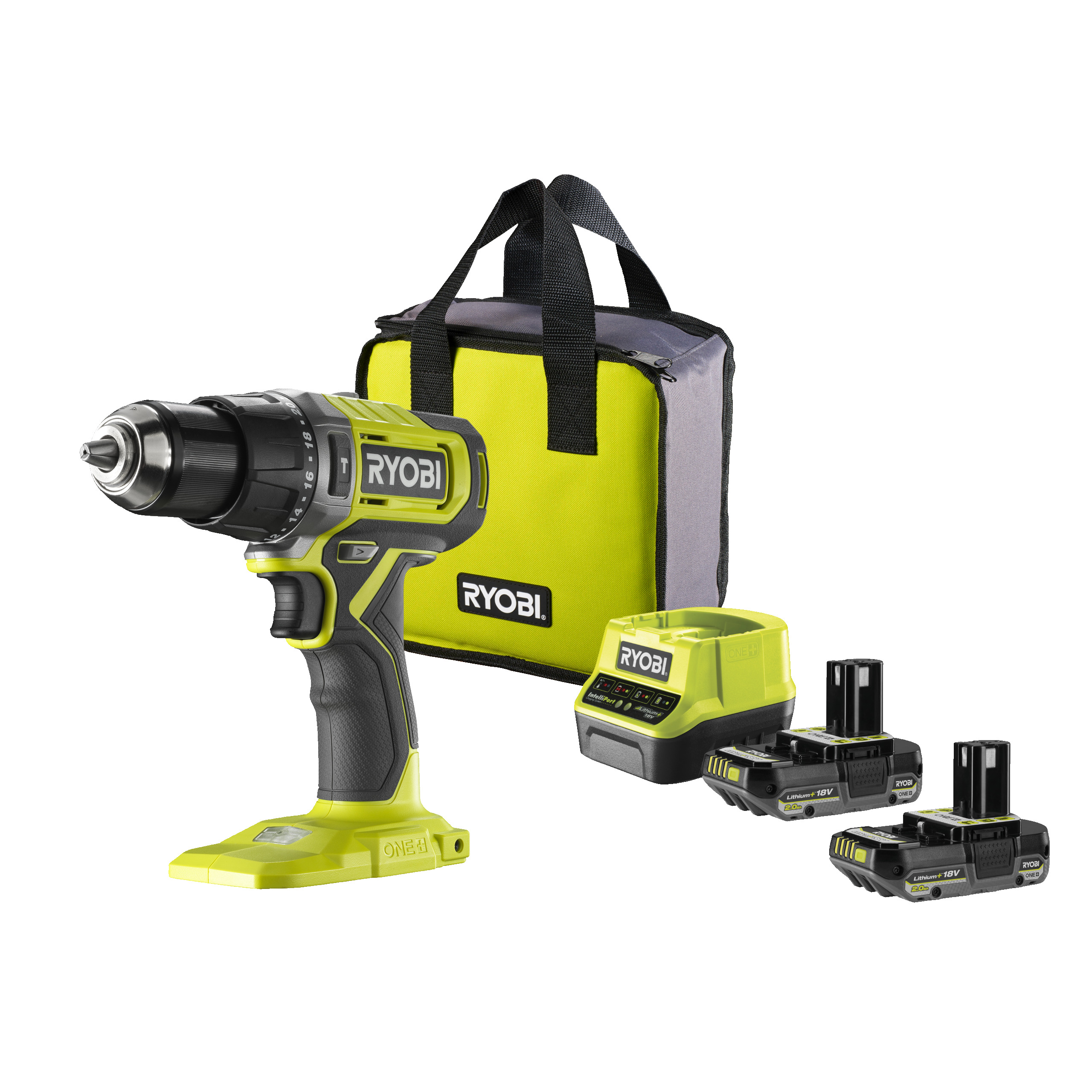 RYOBI RPD18-2C20S ONE+ AKÜLÜ DARBELI MATKAP 2.0 AH