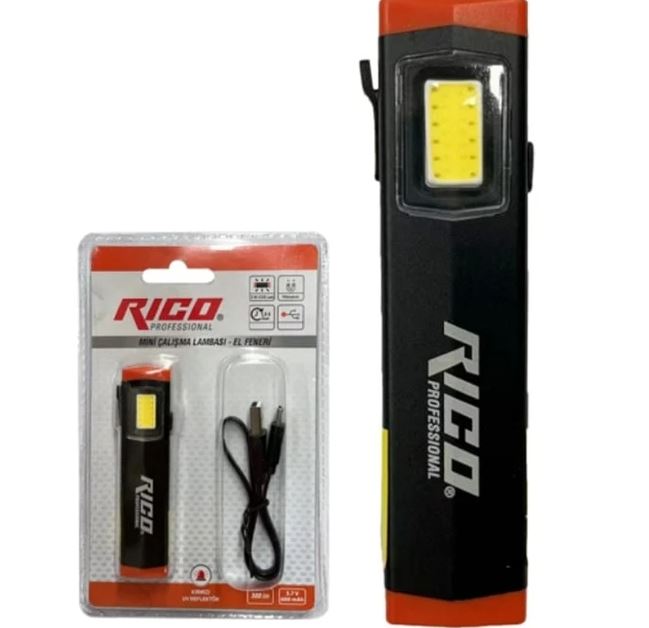 RICO LEDLI MINI REFLEKTÖRLÜ ÇALISMA LAMBASI