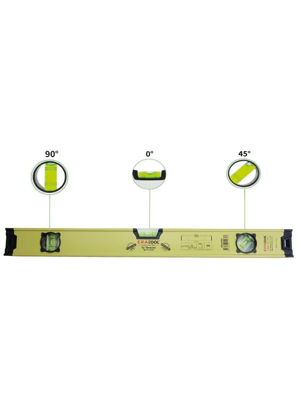 ERATOOL SU TERAZISI 3 GÖZLÜ 40CM-1mm