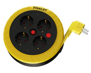 STANLEY KOMPAKT SERISI 3*1,5 MM 5 MT MAKARALI UZATMA KABLO USB’LI IP20