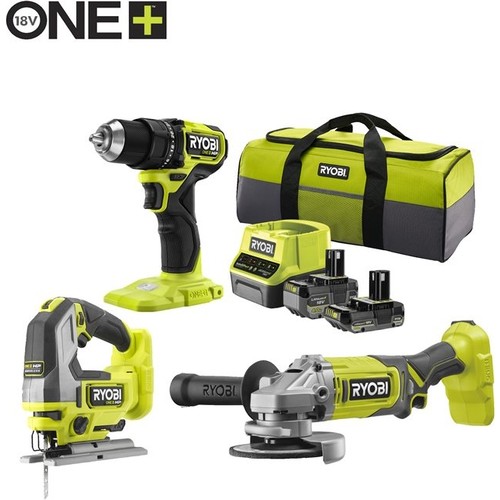 RYOBI RCK183A-252S 18V AKÜLÜ 3 LÜ COMBO SET