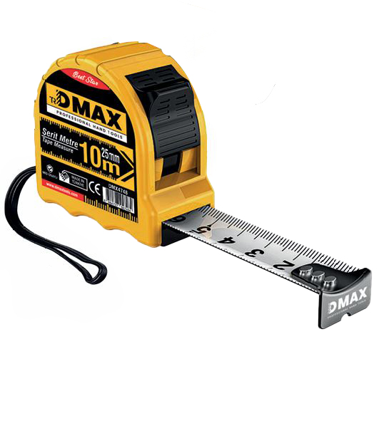 DMAX DMX4748 PROFESYONEL SERIT METRE 10*25 MM