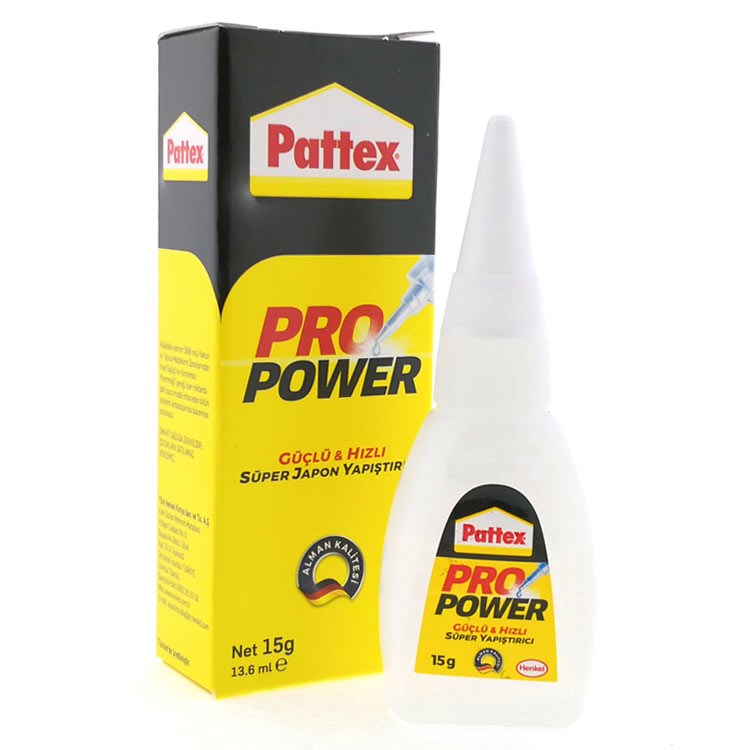 PATTEX PRO POWER SÜPER JAPON YAPISTIRICI 15 GR