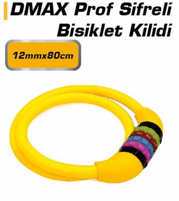 DMX4637 PROFESYONEL SIFRELI BISIKLET KILIDI