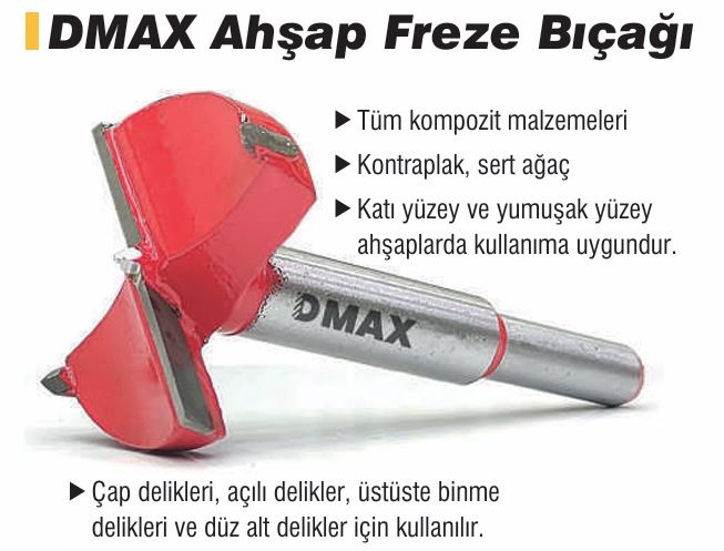 DMAX DMX4339 AHSAP FREZE BIÇAGI 35 MM*70 MM