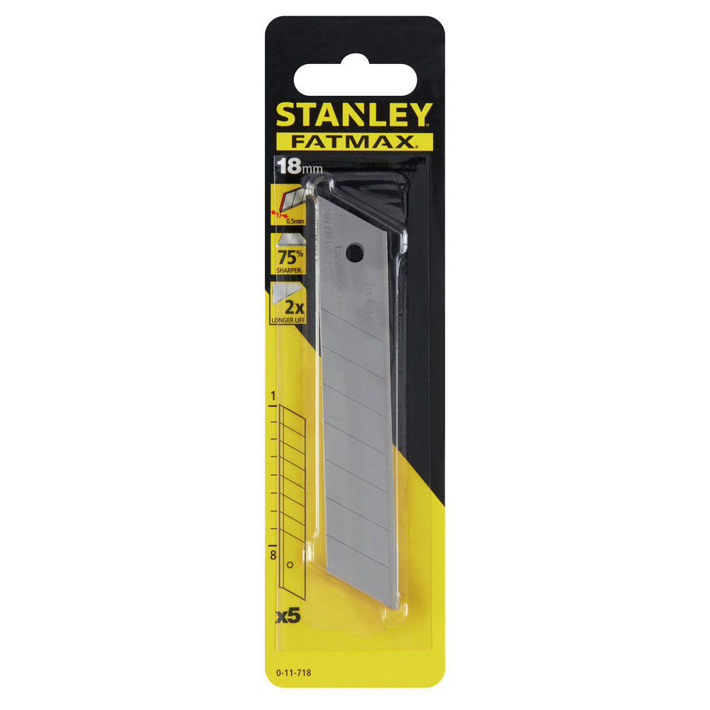 STANLEY 0-11-718 FATMAX FALÇATA AGZI 18 MM (5 ADET)