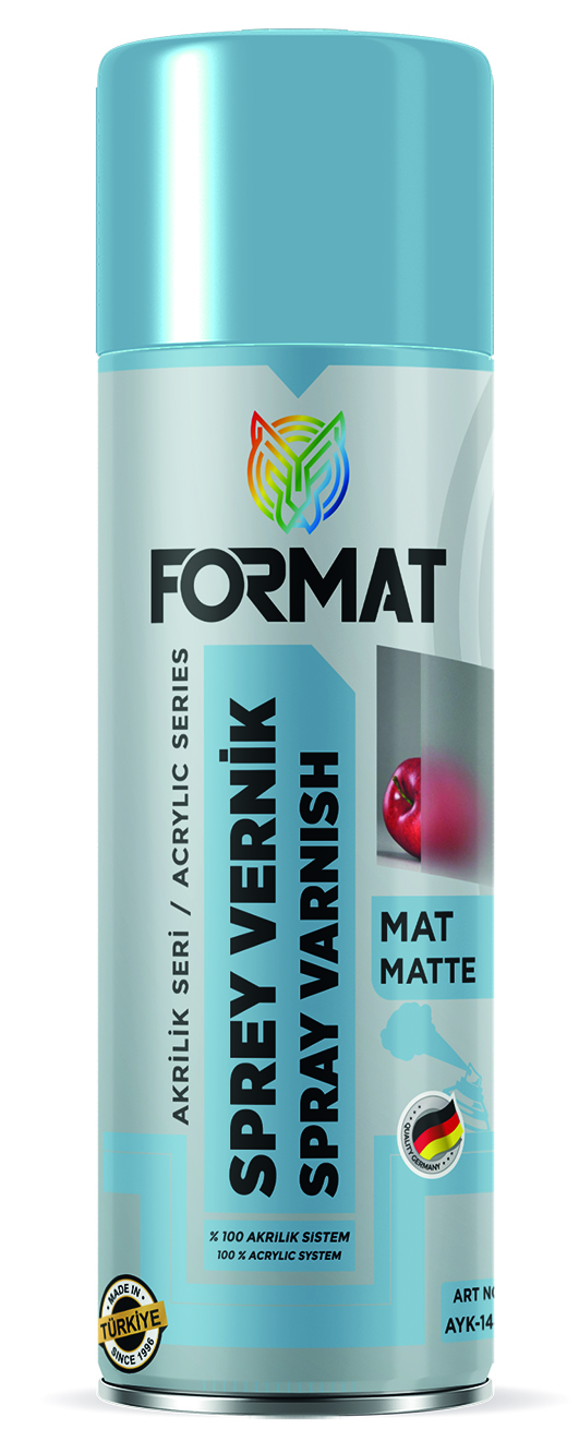 FORMAT MAT VERNIK SPREY BOYA 400 ML