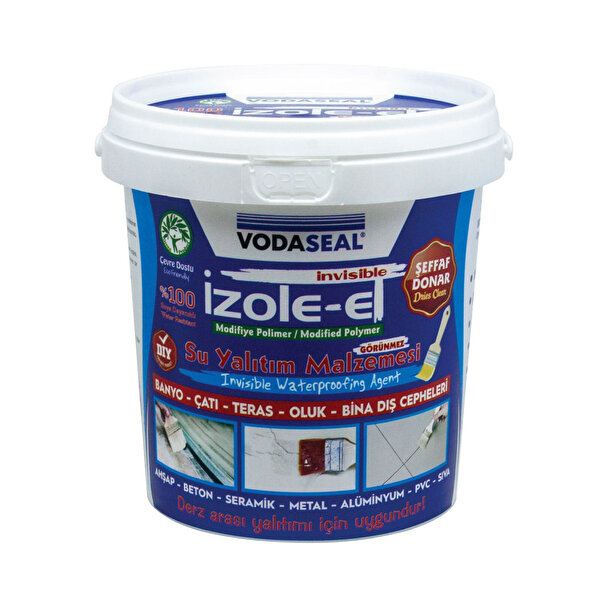 VODASEAL IZOLE-ET MODIFIYE POLIMER - SU YALITIM MALZEMESI 650 GRAM - SEFFAF