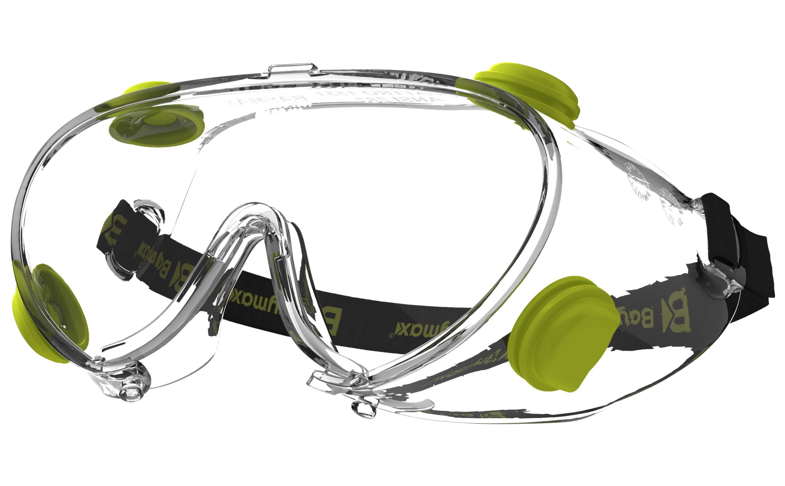 VENTILLI SILIKON GÖZLÜK SEFFAF S1551 STANDART