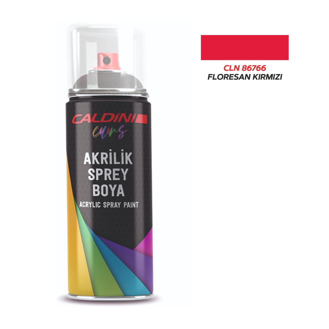 CALDINI AKRILIK FLORESAN KIRMIZI 400 ml.