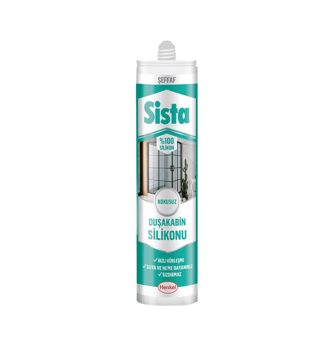 SISTA DUSAKABIN SILIKONU SEFFAF 280 ML