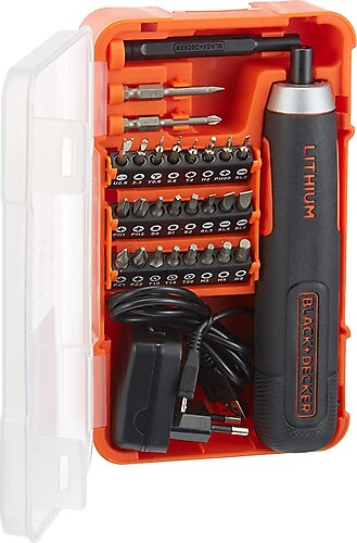 BLACK&DECKER BD40K27 AKÜLÜ TORNAVIDA 4V + AKSESUAR SETI 27 PARÇA