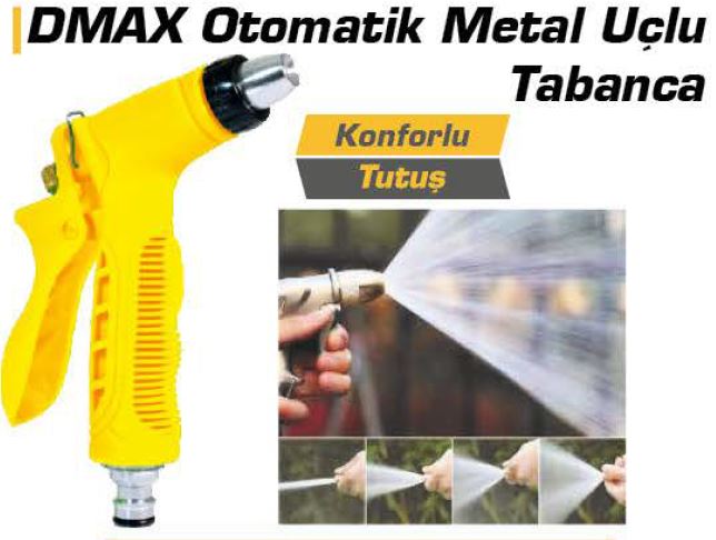 DMX4271 OTOMATIK METAL UÇLU SULAMA TABANCASI