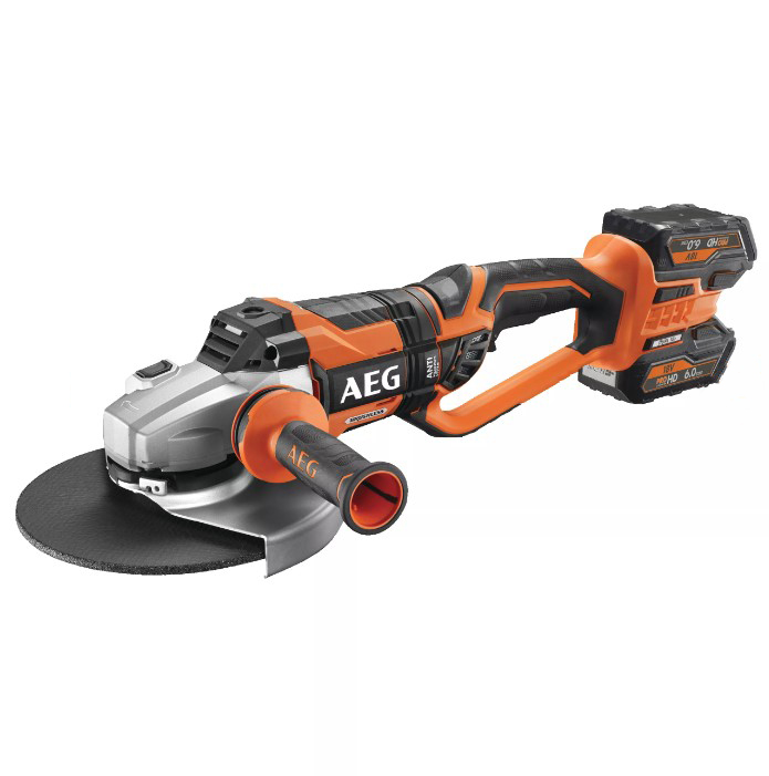 AEG BEWS 18-230BL-602  AKÜLÜ AVUÇ TASLAMA 230 MM