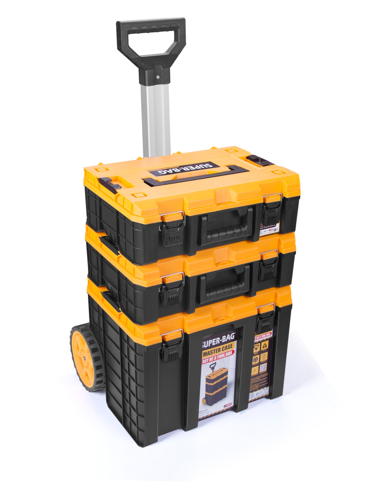 SÜPERBAG S-S-L MASTER CASE  3LÜ SET (SLIM)