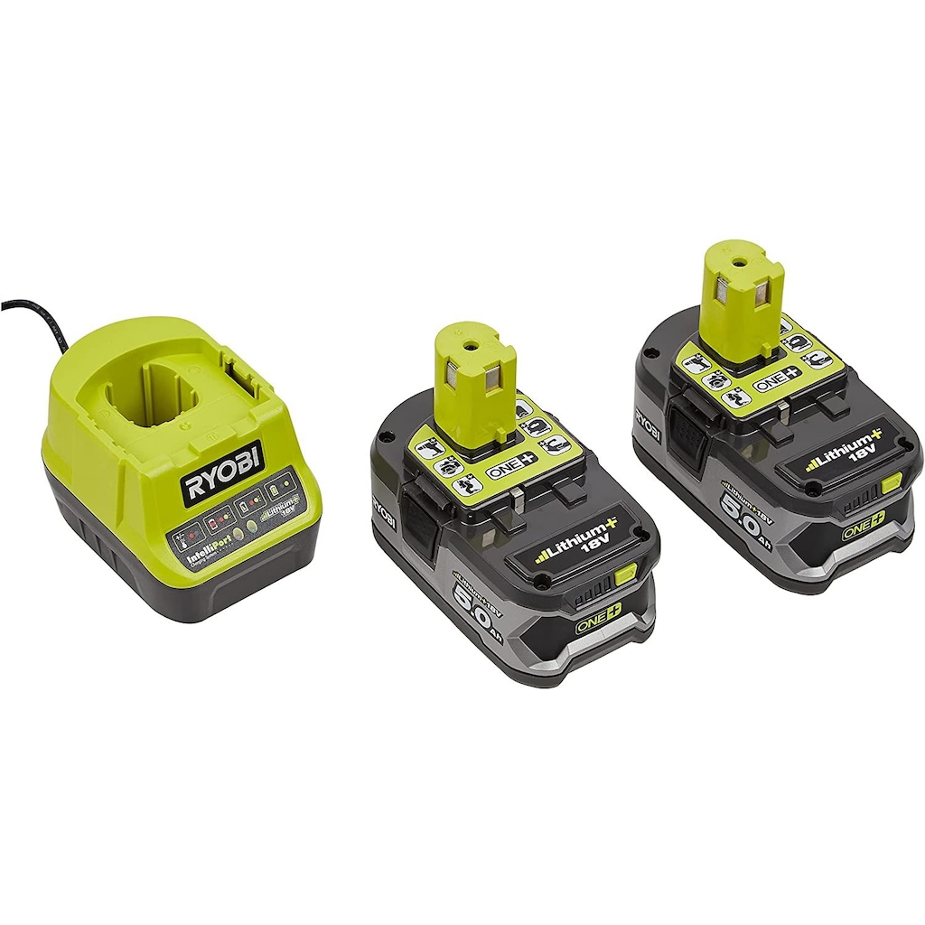 RYOBI RC18120-250 18V 2 X 5.0 Ah AKÜ+SARJ CIHAZI PAKET