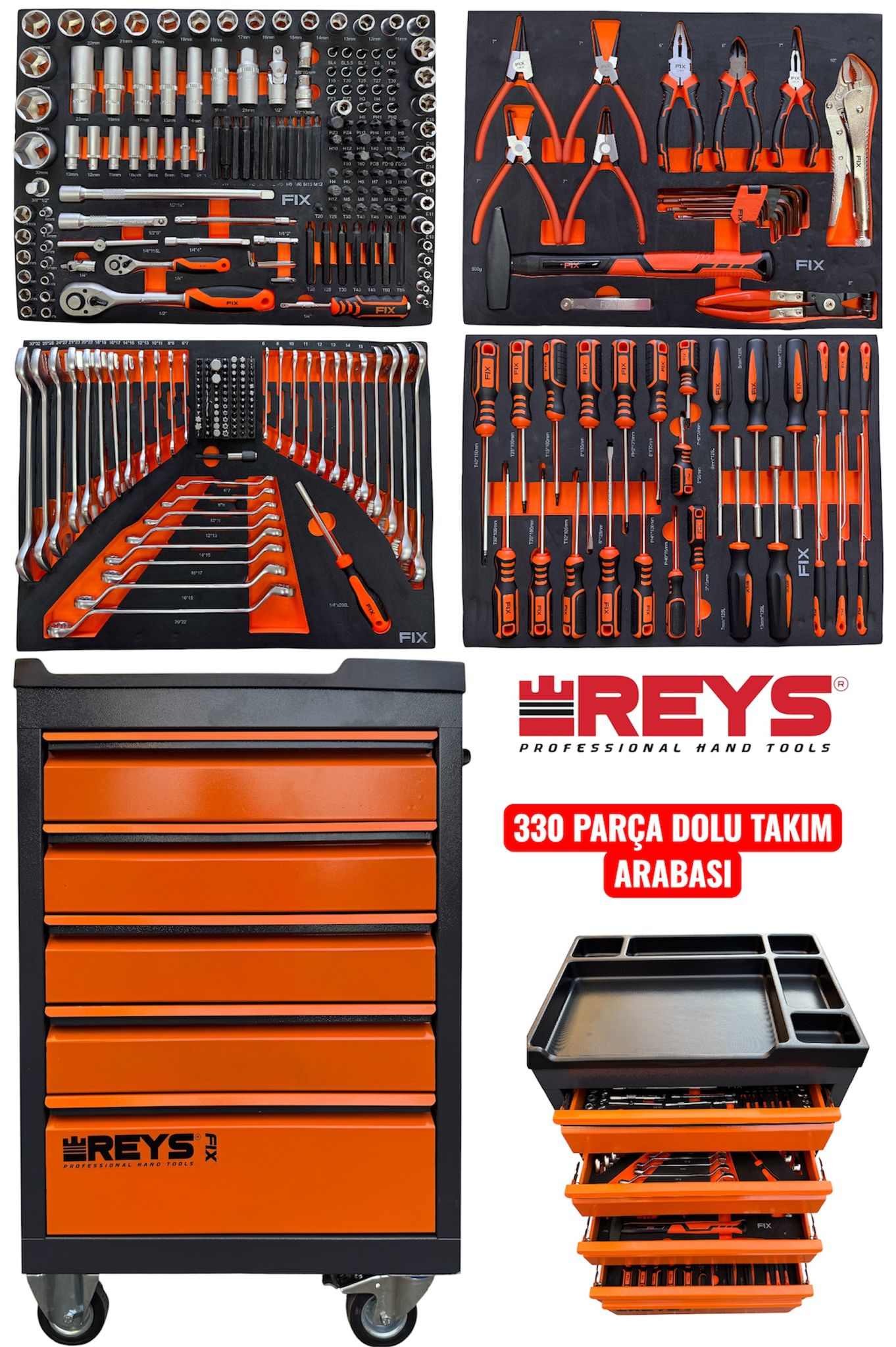 REYS 330 PARÇA TAKIM ARABASI DOLU