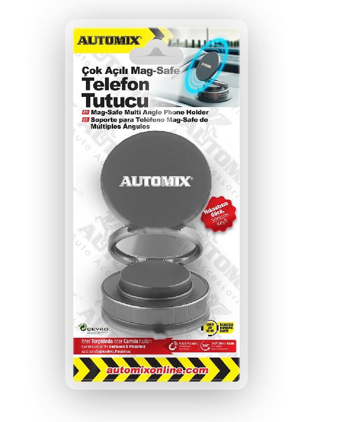 AUTOMIX ÇOK AÇILI  MAGSAFE TELEFON TUTUCU