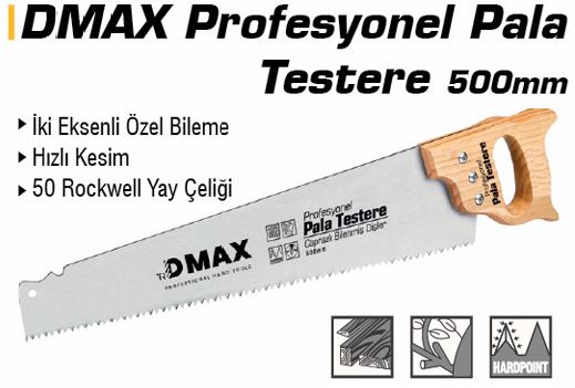 DMX4237 PROFESYONEL PALA TESTERE 50 CM
