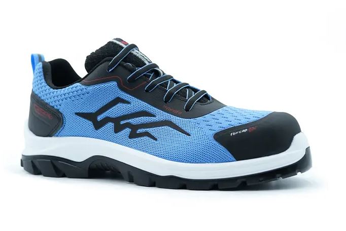 GRIPPER GPR-182 S1P NO:43 KOMPOZIT BURUN KEVLAR TABAN IS AYAKKABISI MAVI