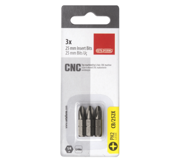 CETA FORM 3 PARÇA 1/4POZIDRIV BITS UÇ-PZ1X25MM/KARTLI