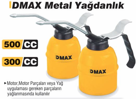 DMAX DMX4409 YAG TABANCASI 500 CC
