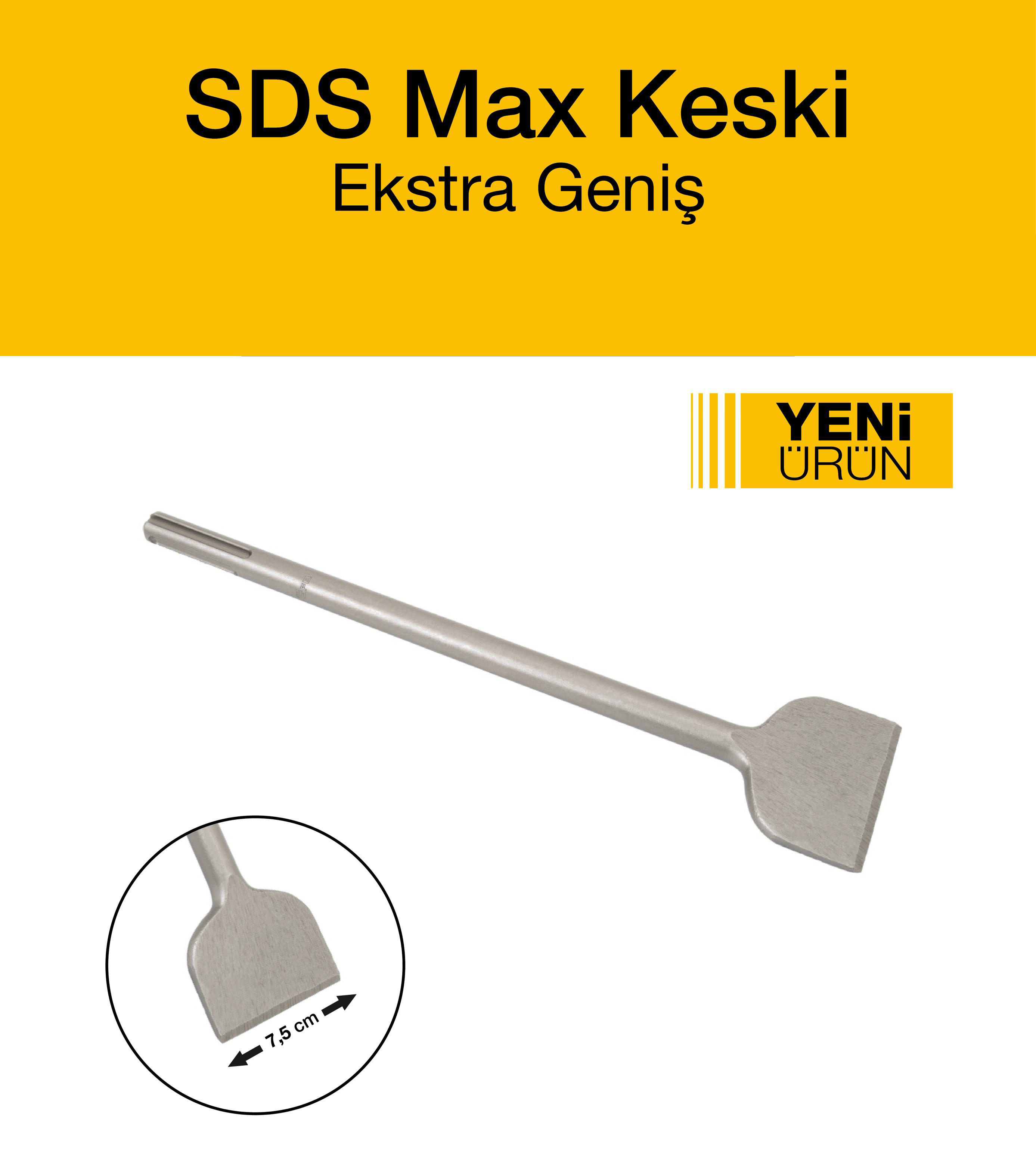 GFB SDS EKSTRA GENIS MAX KESKI 18*400*75 MM