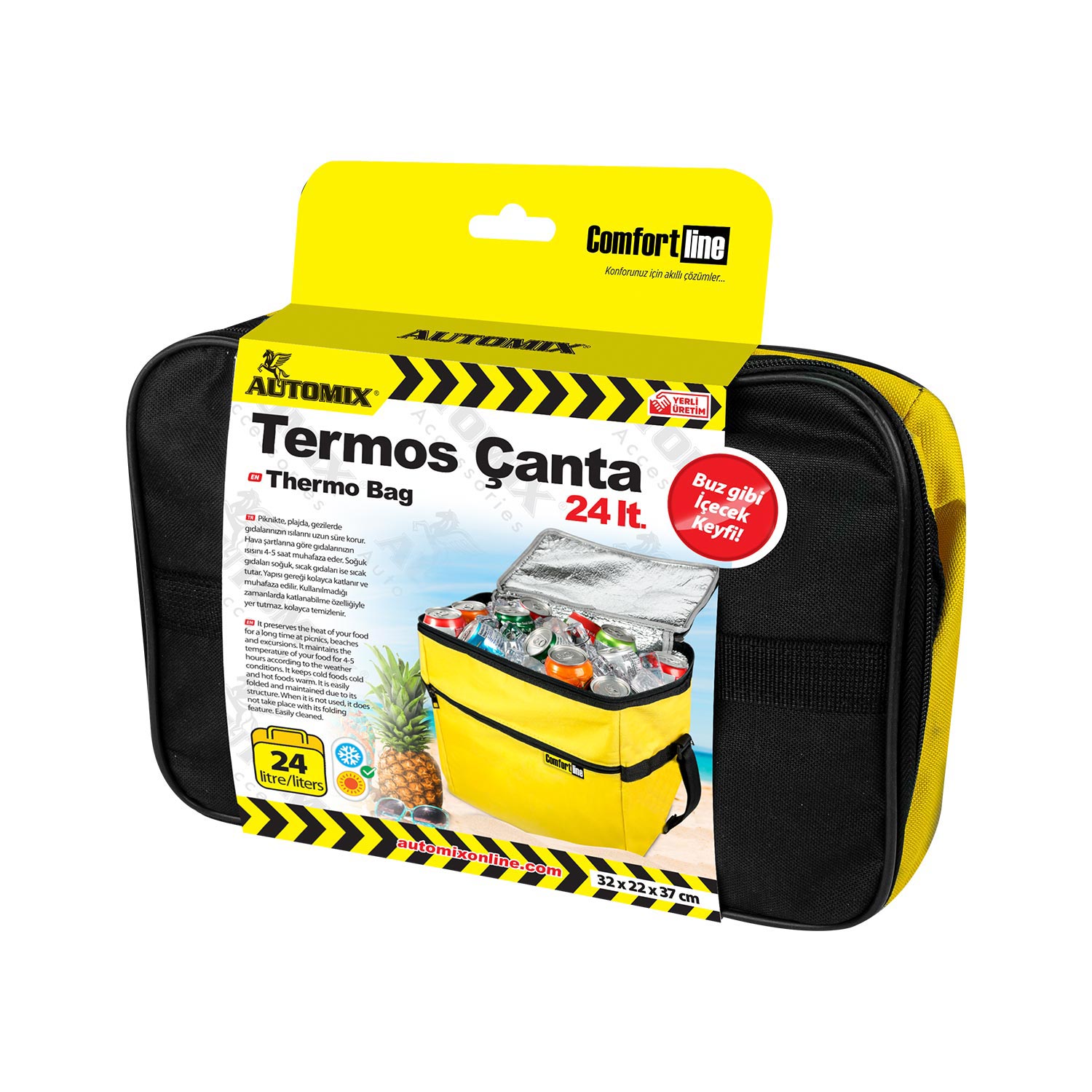 AUTOMIX TERMOS ÇANTA 24 LT