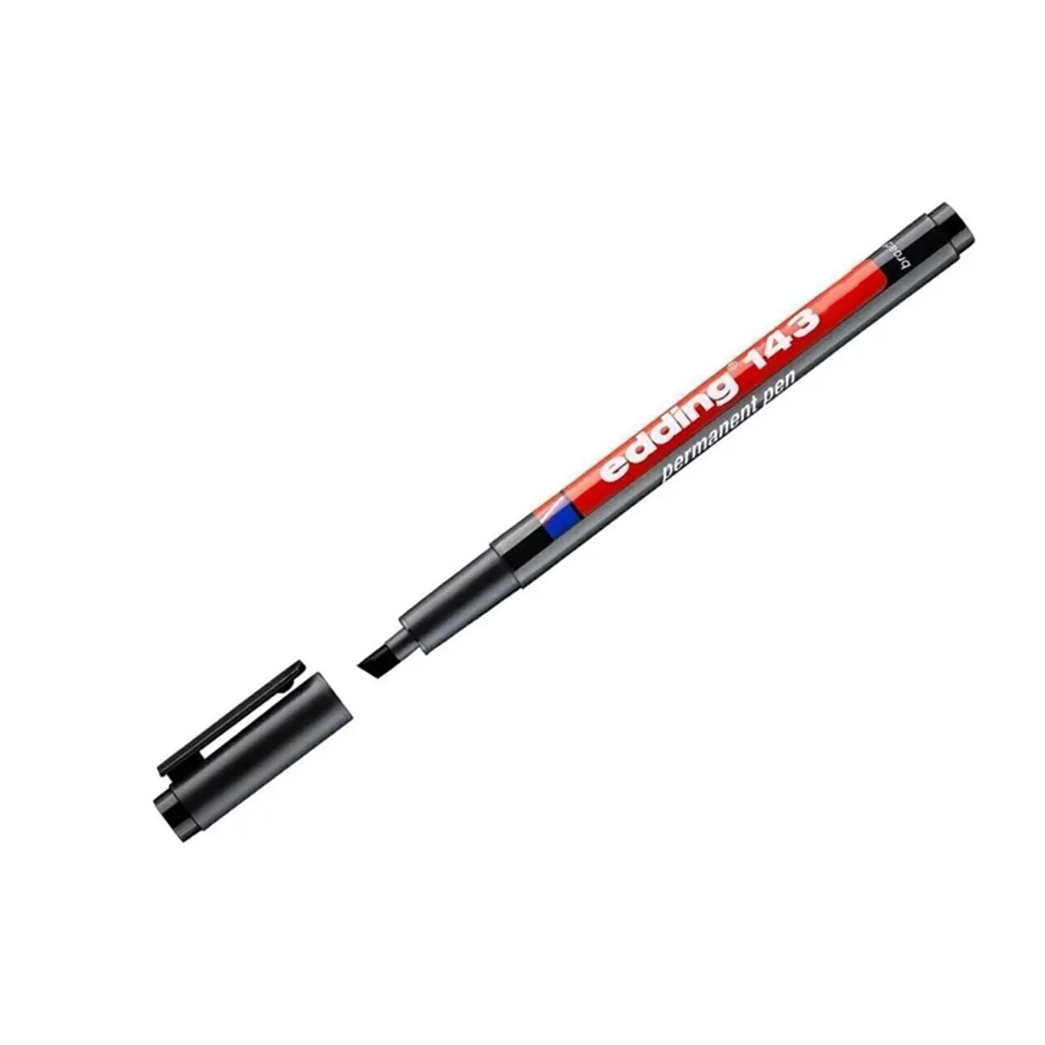 ***EDDING 143 PARMENANT ASETAT KALEMI SIYAH