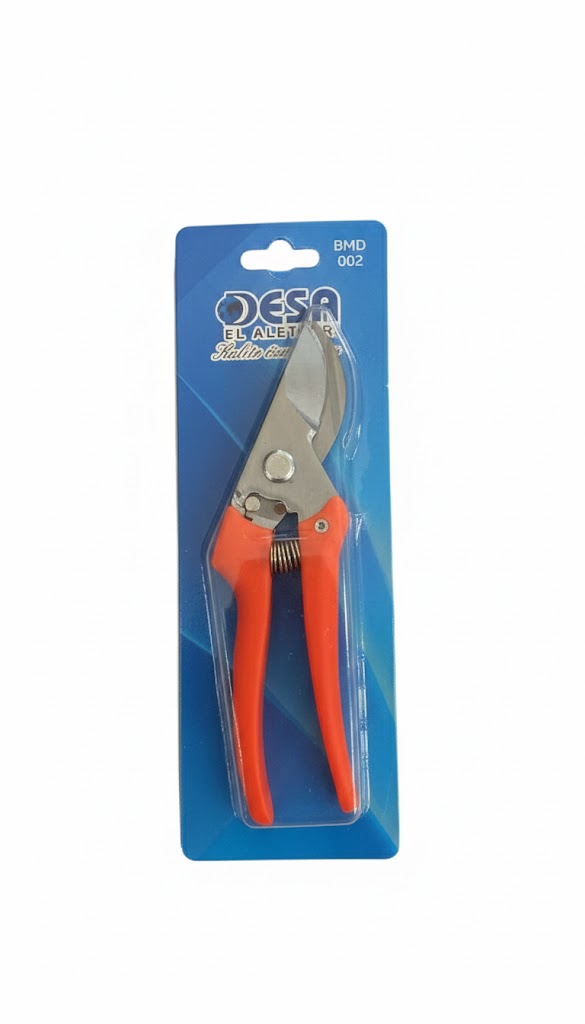 DESA BMD002 PROFESYONEL BAG MAKASI MAVI / TURUNCU SAPLI