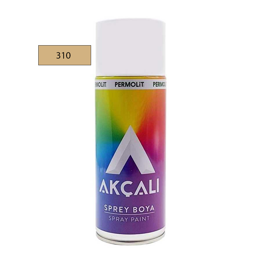 AKÇALI SPREY BOYA 310 ALTIN YALDIZ 400 ML