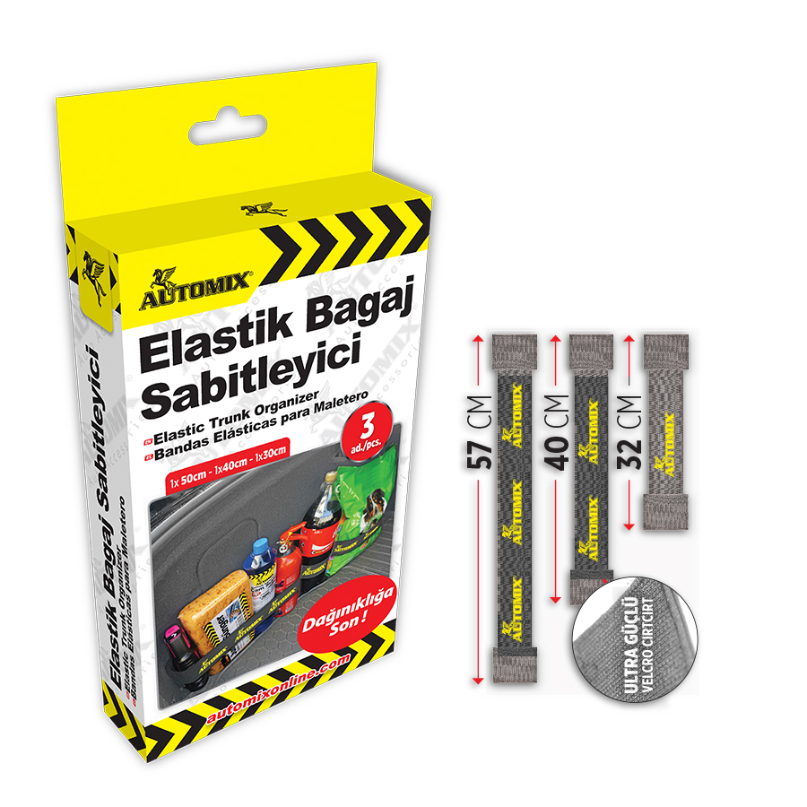 AUTOMIX ELASTIK BAGAJ SABITLEYICI