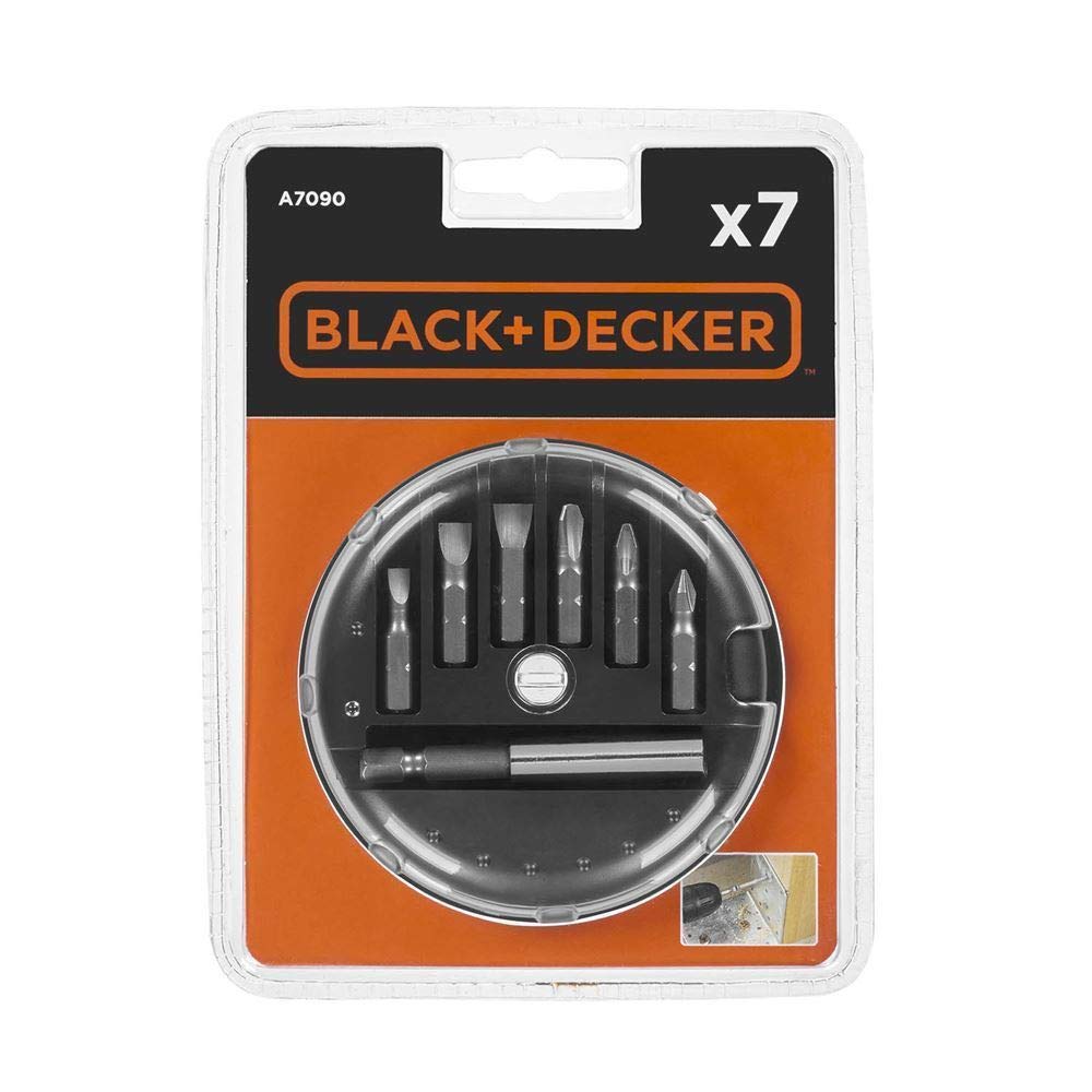 BLACK&DECKER A7090 VIDALAMA UÇ SETI 7 PARÇA