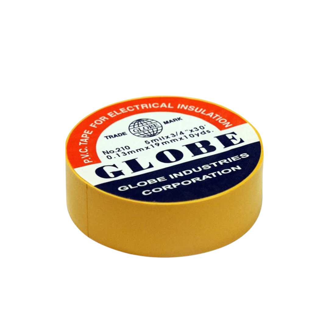 GLOBE ELEKTRIK IZOLASYON BANDI 19MM X 10YRD SARI
