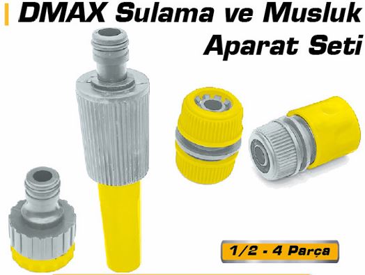 DMX4278 SULAMA VE MUSLUK APARAT SETI 1/2 - 4 PARÇA