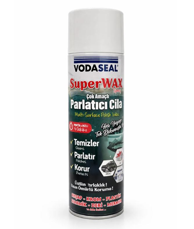 VODASEAL SW350 SÜPER WAX GENEL AMAÇLI PARLATICI SPREY 500 ML
