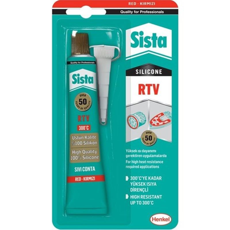 SISTA RTV KIRMIZI SIVI CONTA  50 GR BLISTER