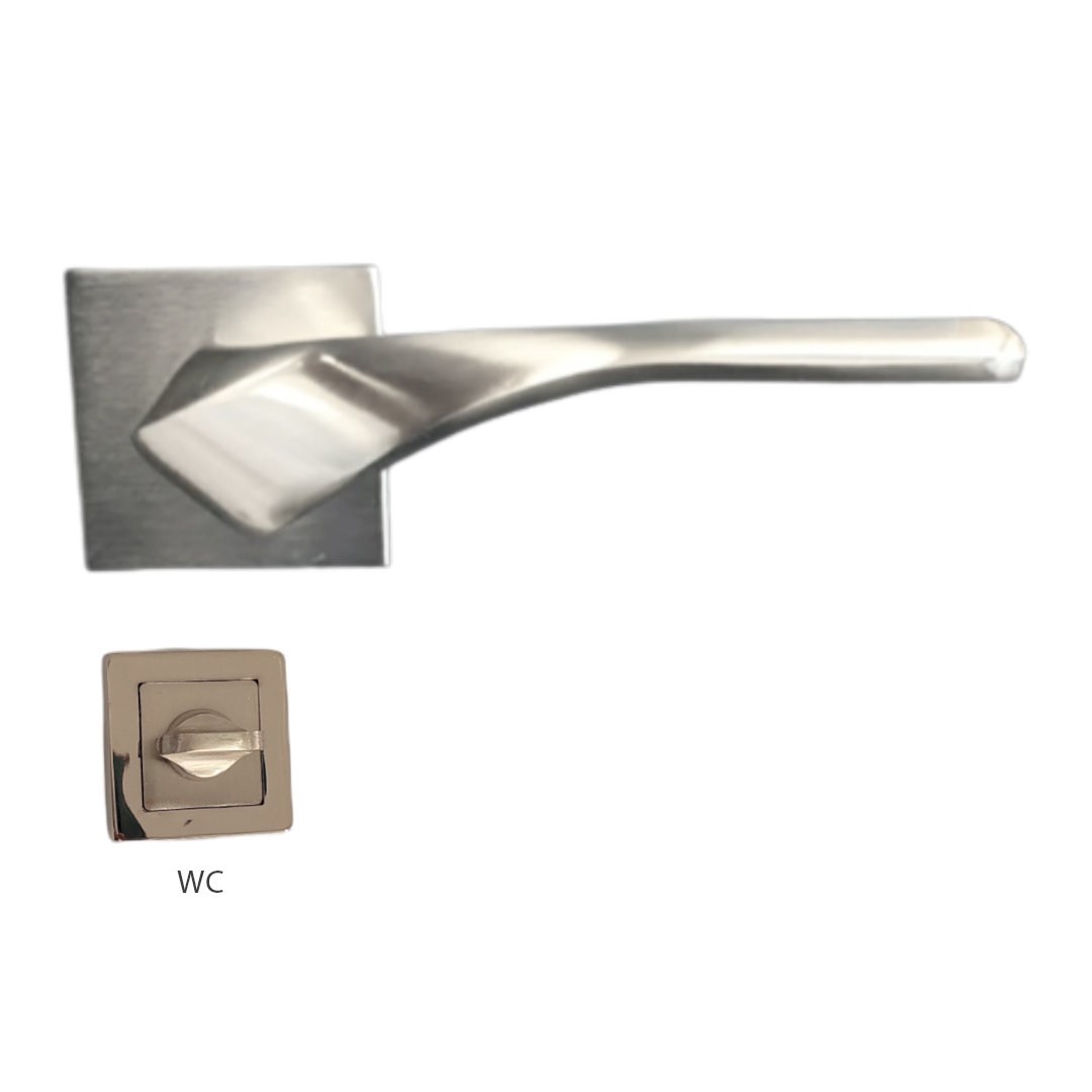 ARIS KAPI KOLU ITALYAN ROZETLI NIKEL WC