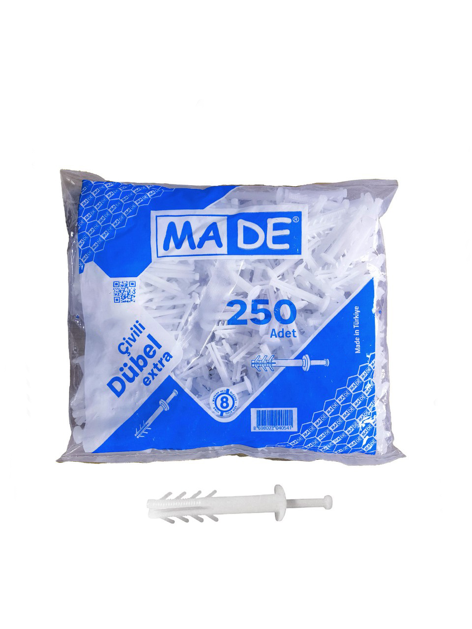 MADE ÇIVILI KORNIS DÜBELI (250LI)