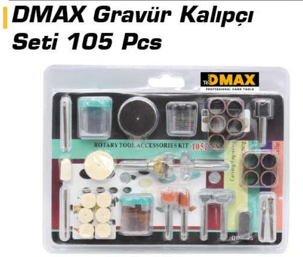 DMX4136 GRAVÜR KALIPÇI SETI 105 PARÇA