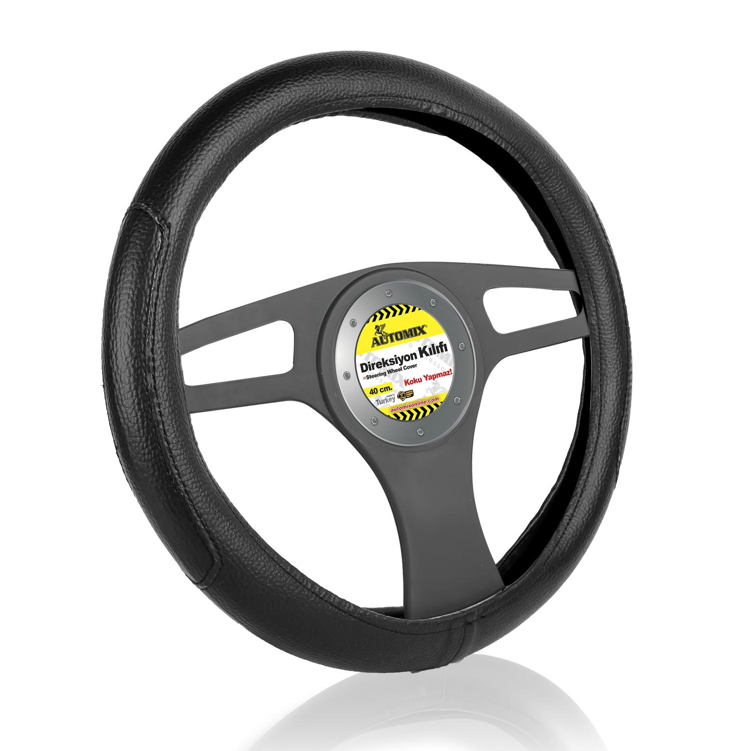 AUTOMIX TUTMALI DIREKSIYON KILIFI SIYAH 3084