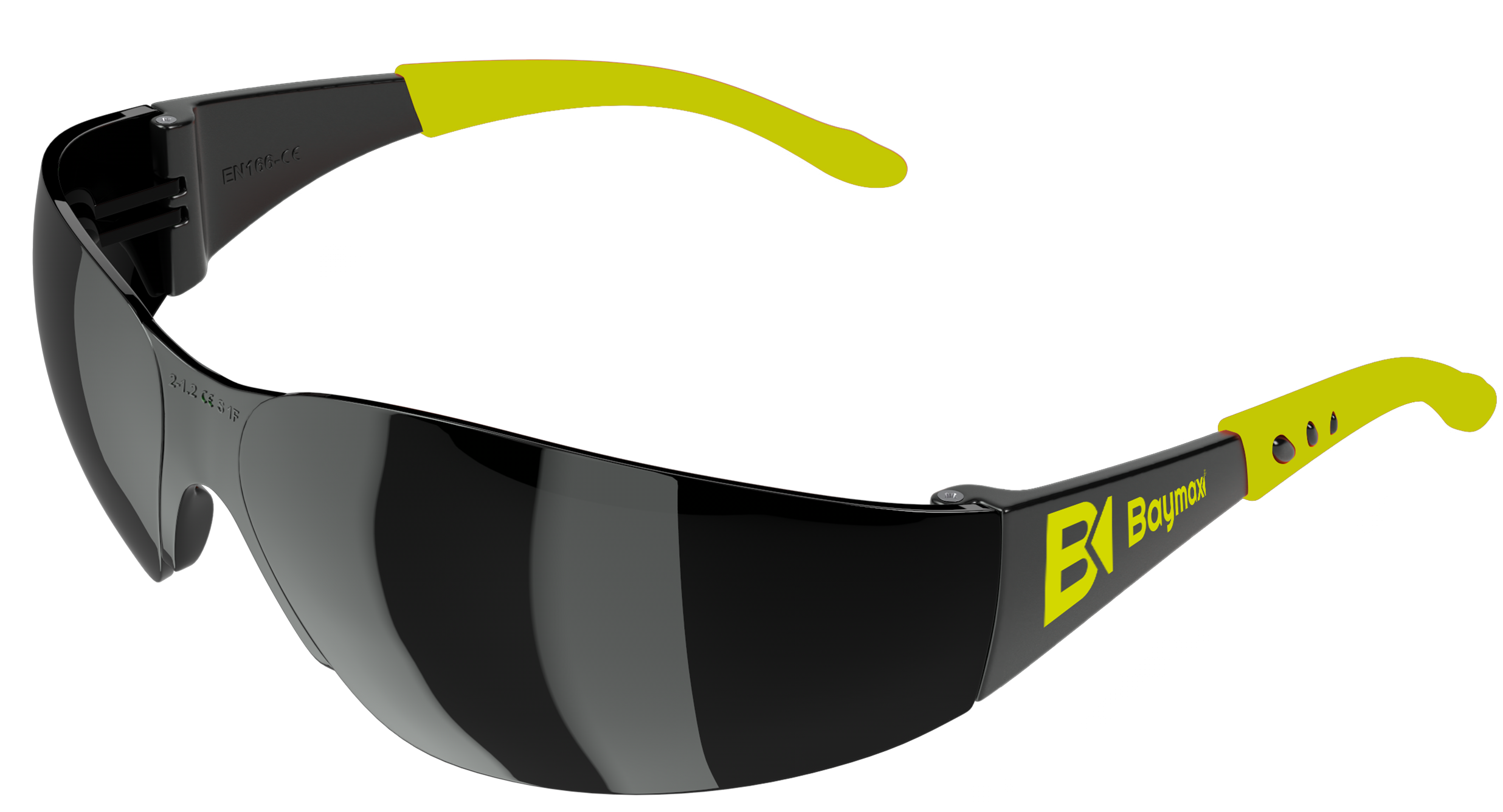 BAYMAX SPOR KORUYUCU GÖZLÜK SIYAH S500