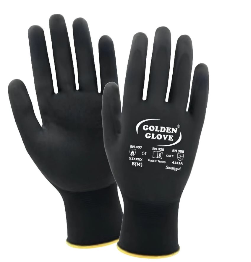 GOLDEN GLOVE TAY11 KÖPÜK NITRIL PALM KAPLI ELDIVEN NO:10